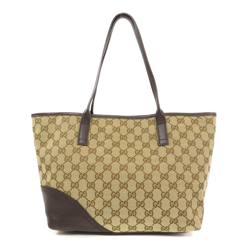 Gucci Bag Canvas Leather GG Tote Marmont